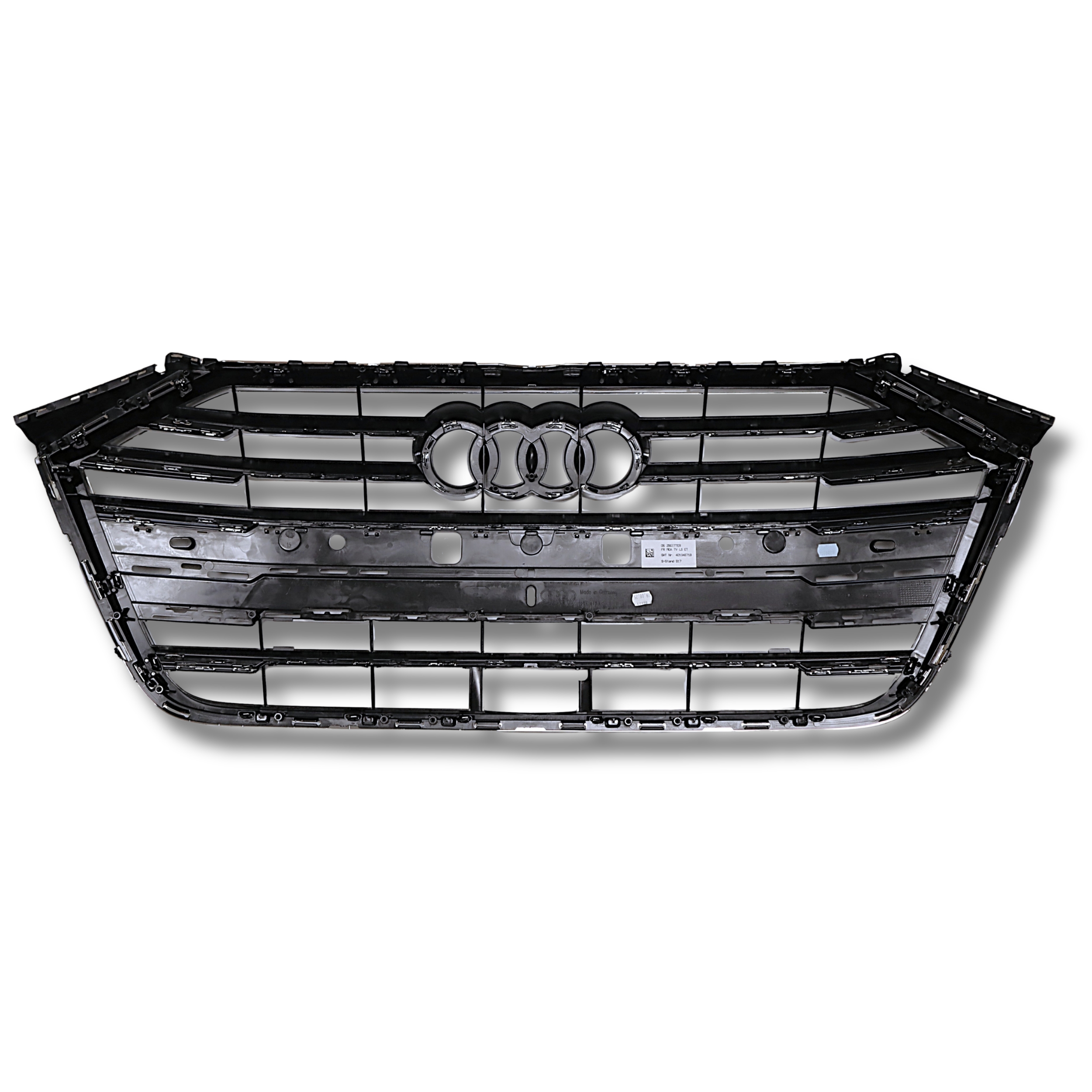 Original Audi Kühlergrill, dark chrom highgloss – 4N0853651LRN4
