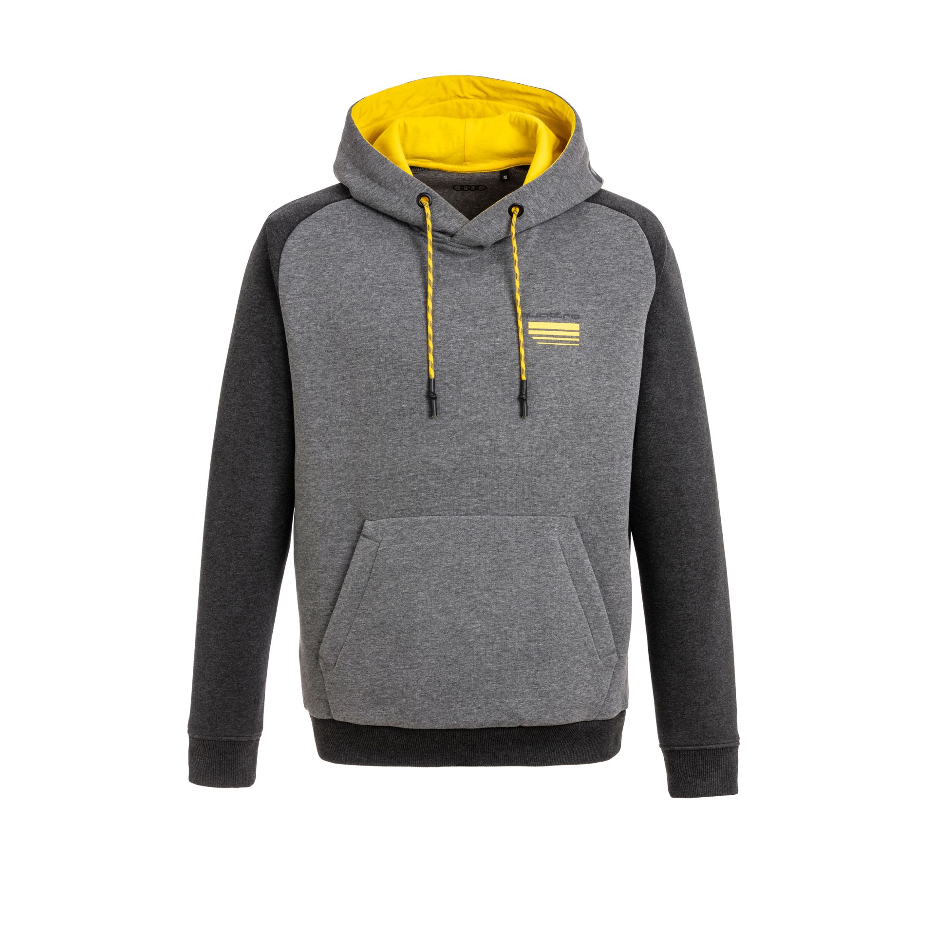 Original Audi quattro Hoodie, Herren, grau  B-Ware Größe S