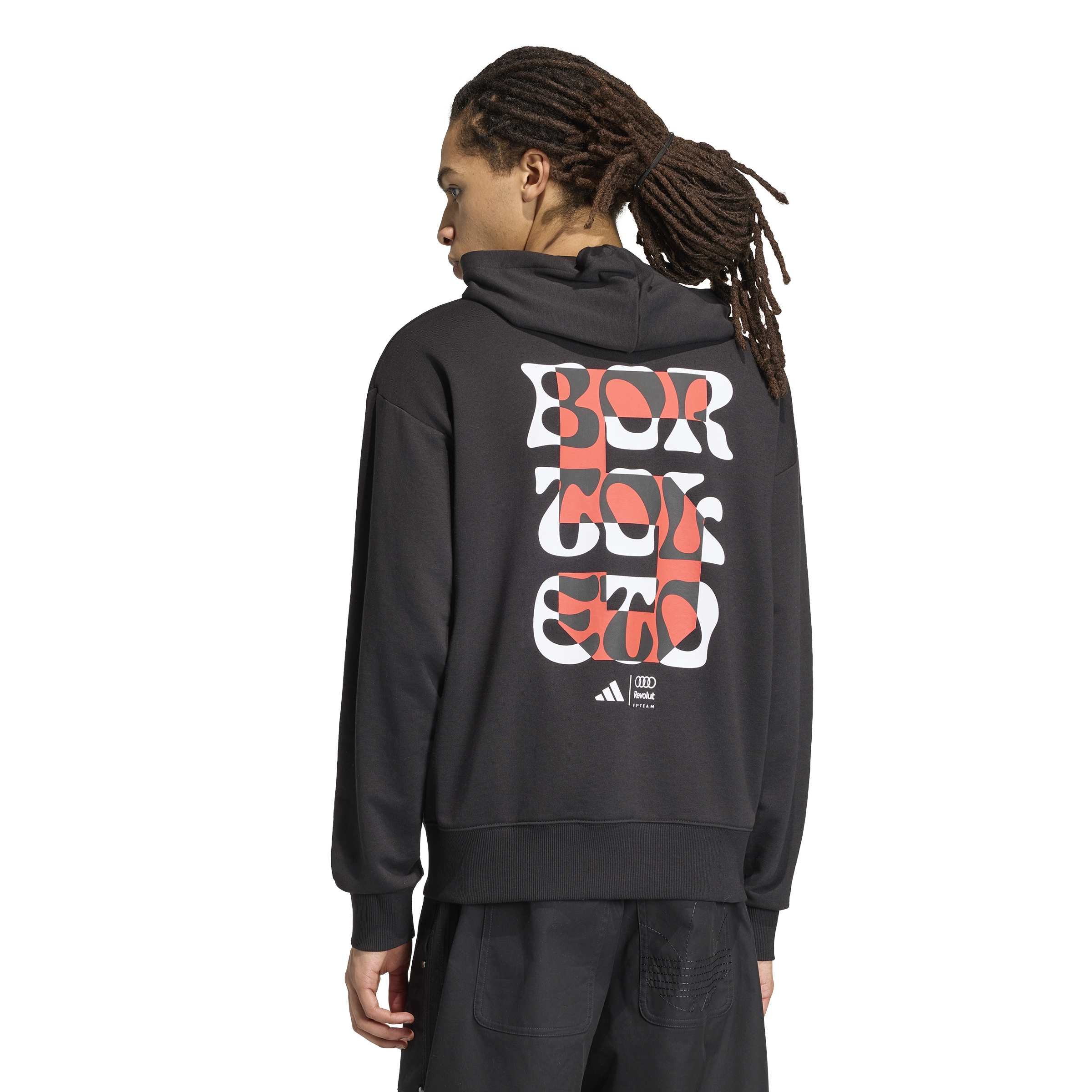 Original Audi Formel 1 Fan Bortoleto Hoodie II Herren, schwarz - 313260620-Konfig