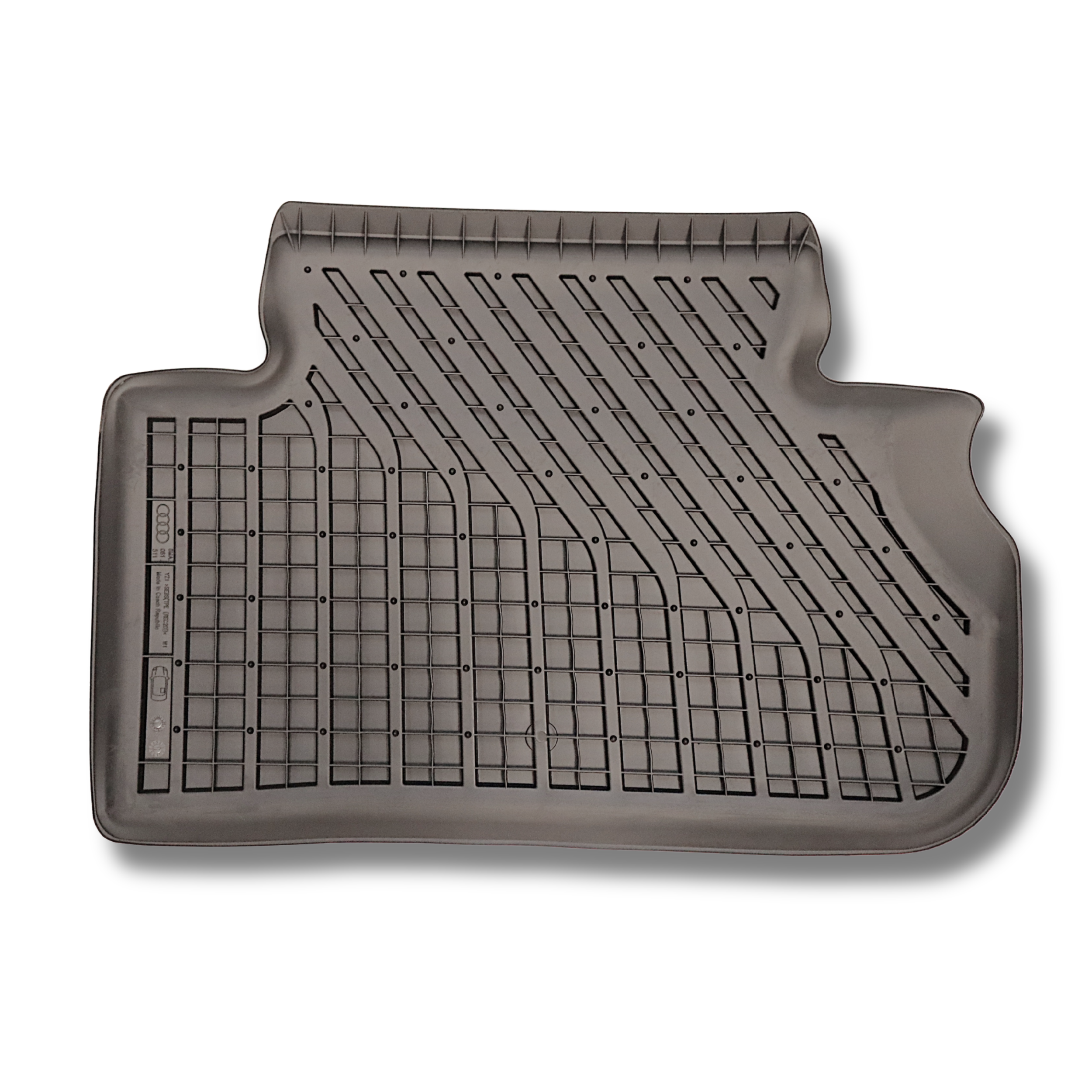 Original Audi Q5 Satz Allwetterfußmatten Gummimatten hinten ohne Befestigungspunkte - 8MA061511