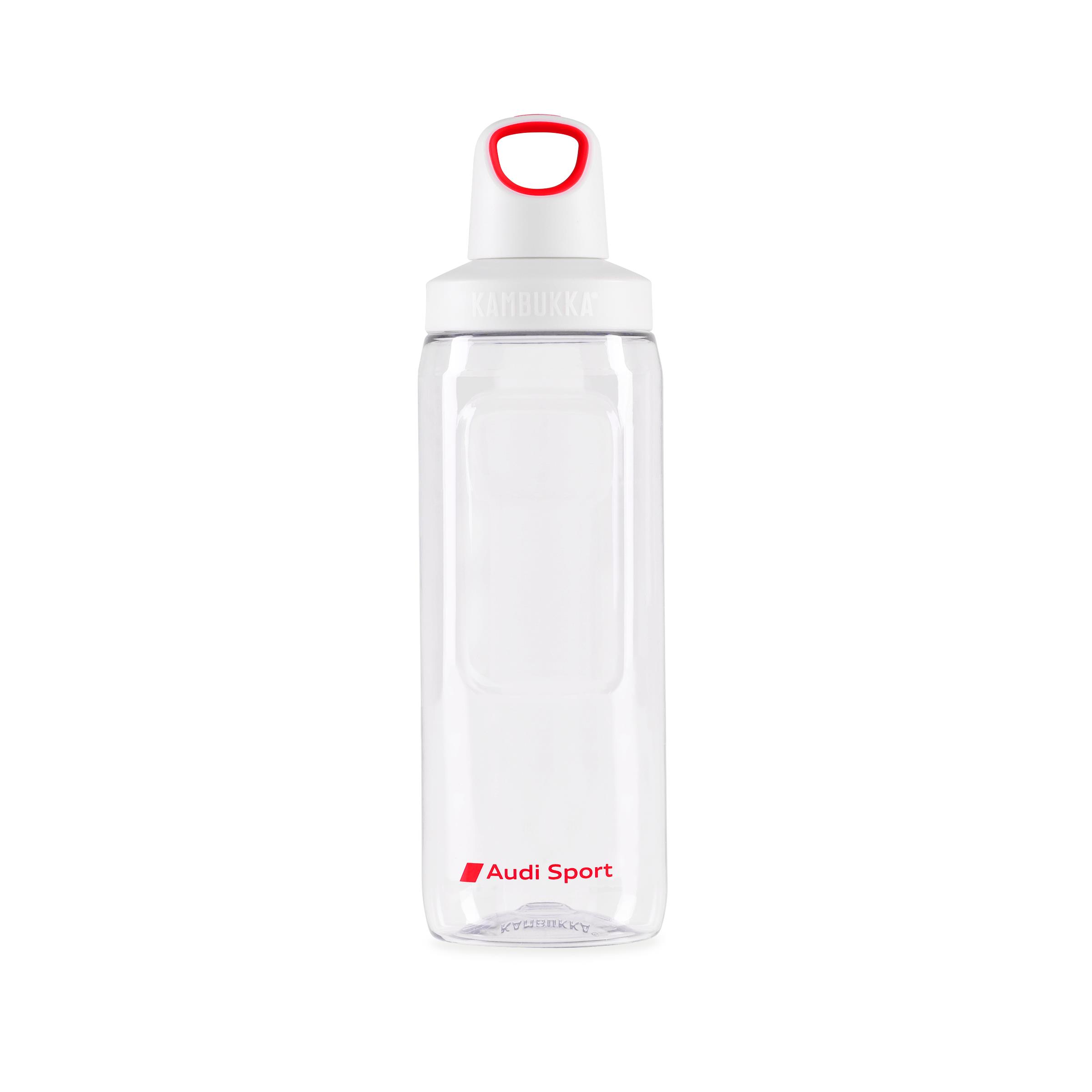 Original Audi Sport Trinkflasche Sportflasche Flasche transparent 