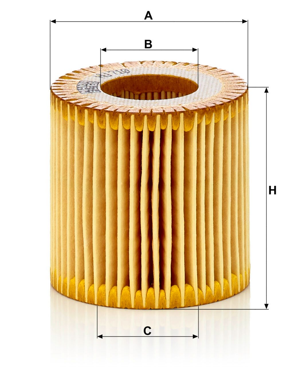 Original MANN-Filter HU710X ÖLFILTERELEMENT Audi VW Seat Skoda