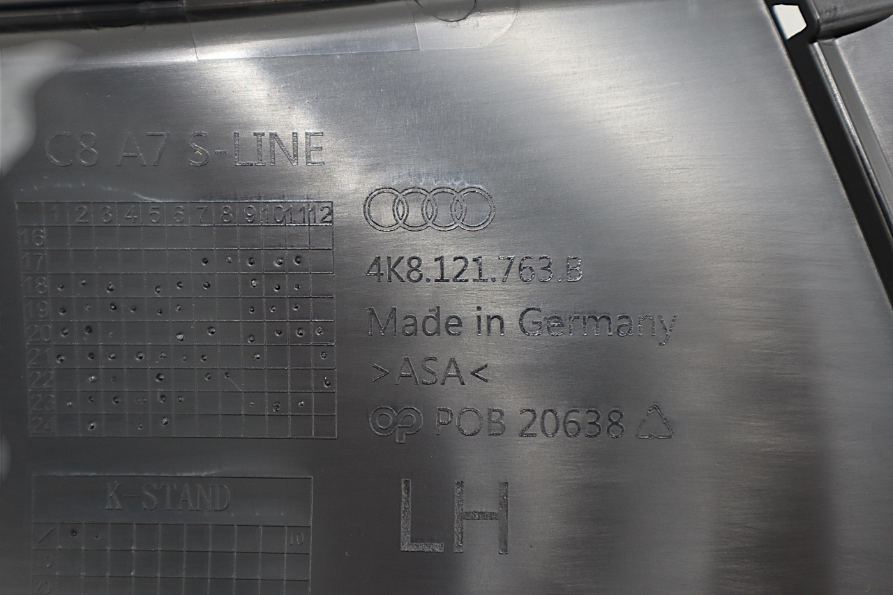 Original Audi A6 Luftführung links