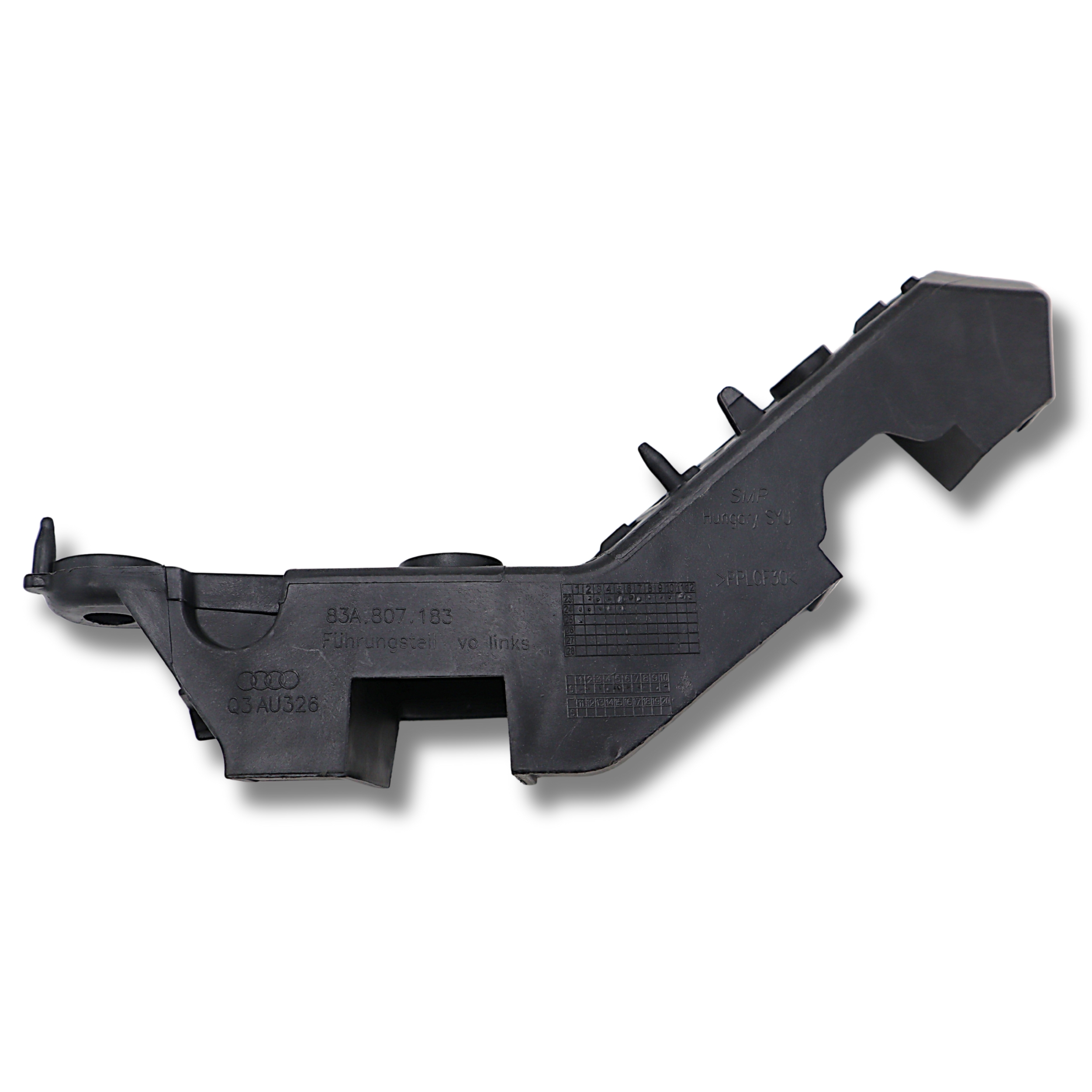 Original Audi Q3 RSQ3 Führungsteil vorne links für Stossfängerträger