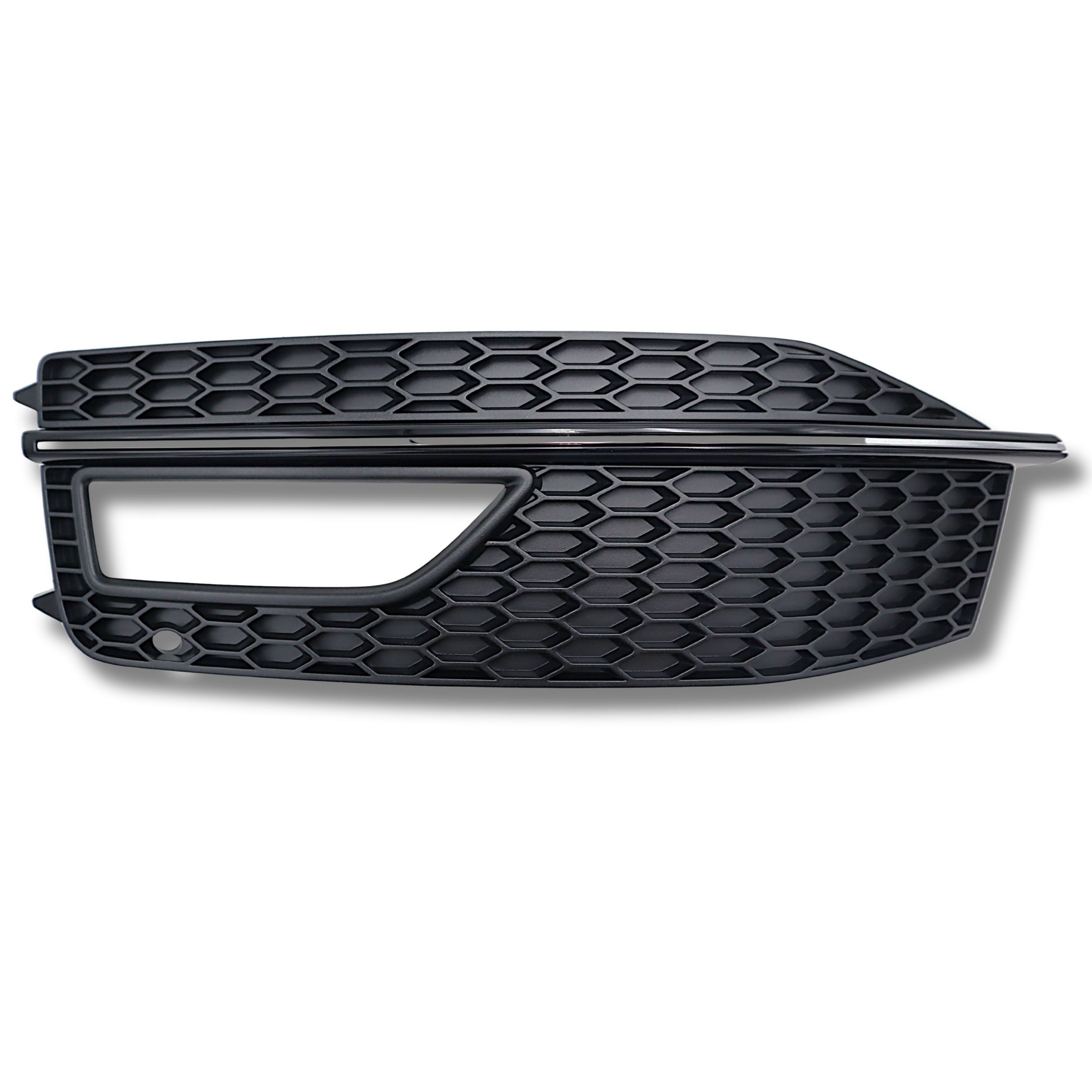 Original Audi A4 Luftführungsgitter links satinschwarz