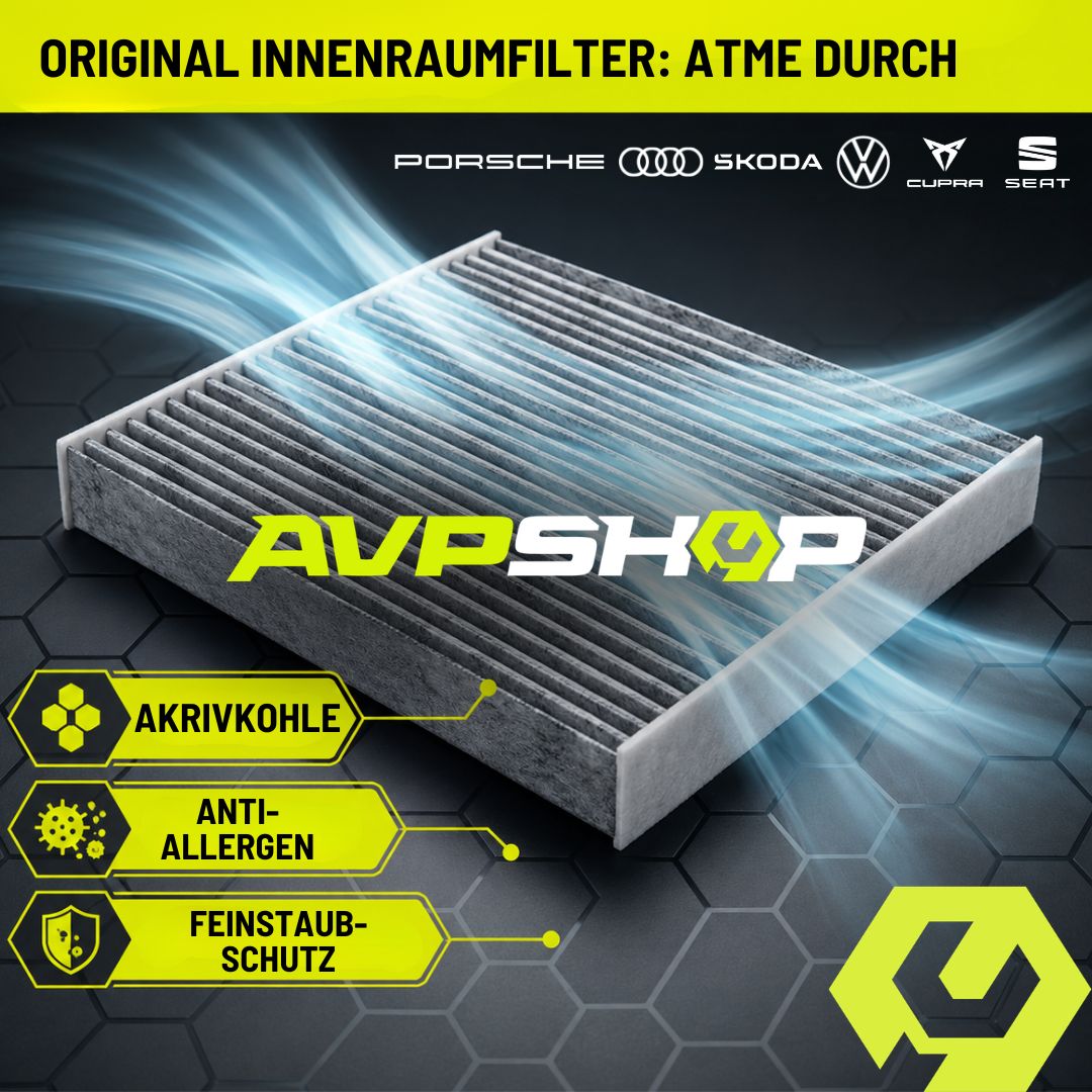 ORIGINAL INNENRAUMFILTER  AUTOTEILE AUDI AVP