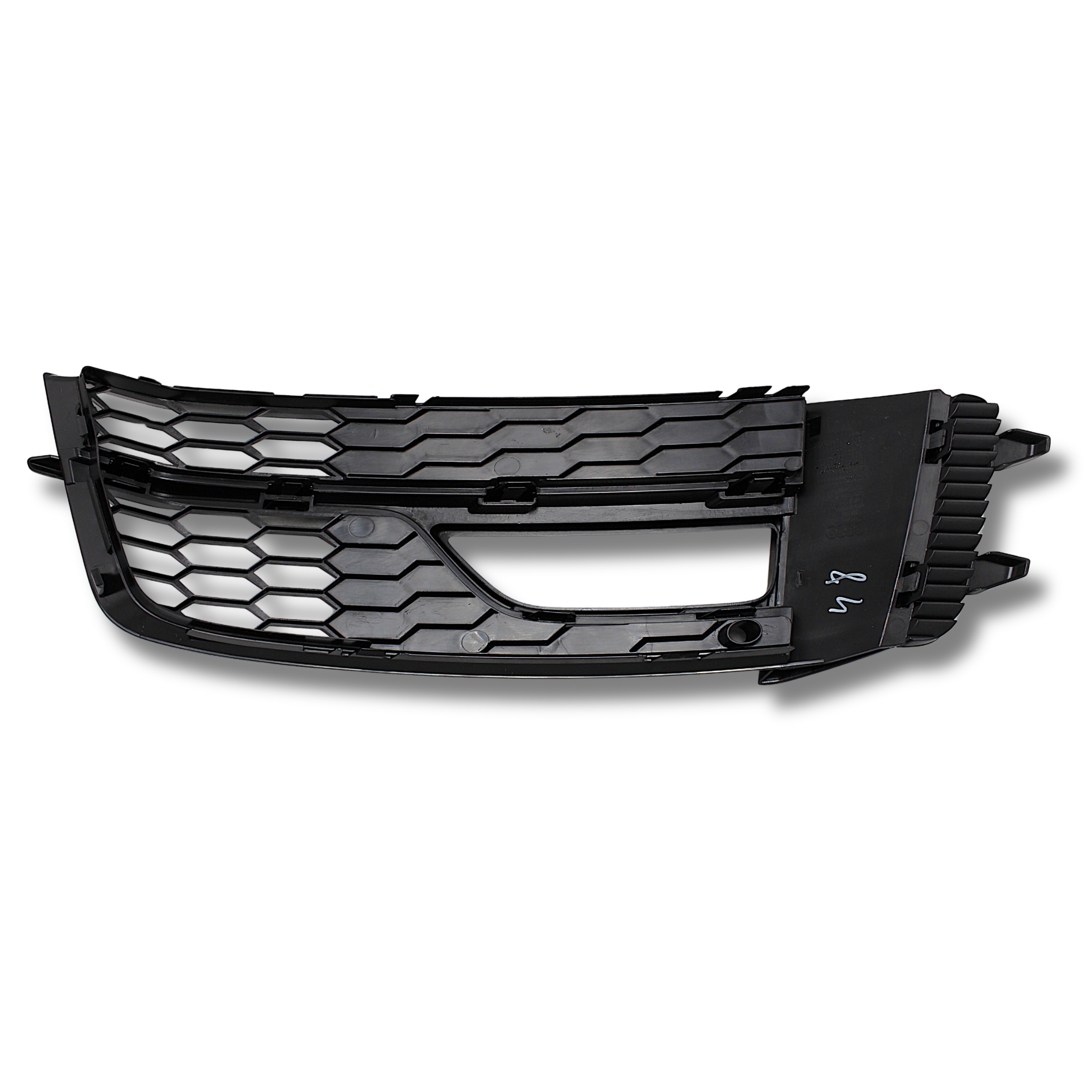 Original Audi Luftführungsgitter links satinschwarz – 8K0807681Q01C