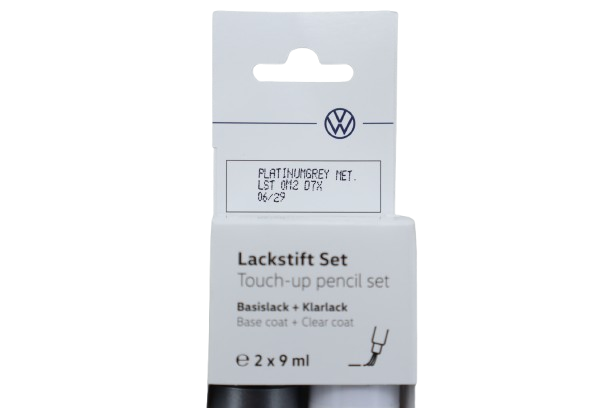 Original Audi VW SEAT Skoda Lackstiftset LD7X platinumgrey-metallic
