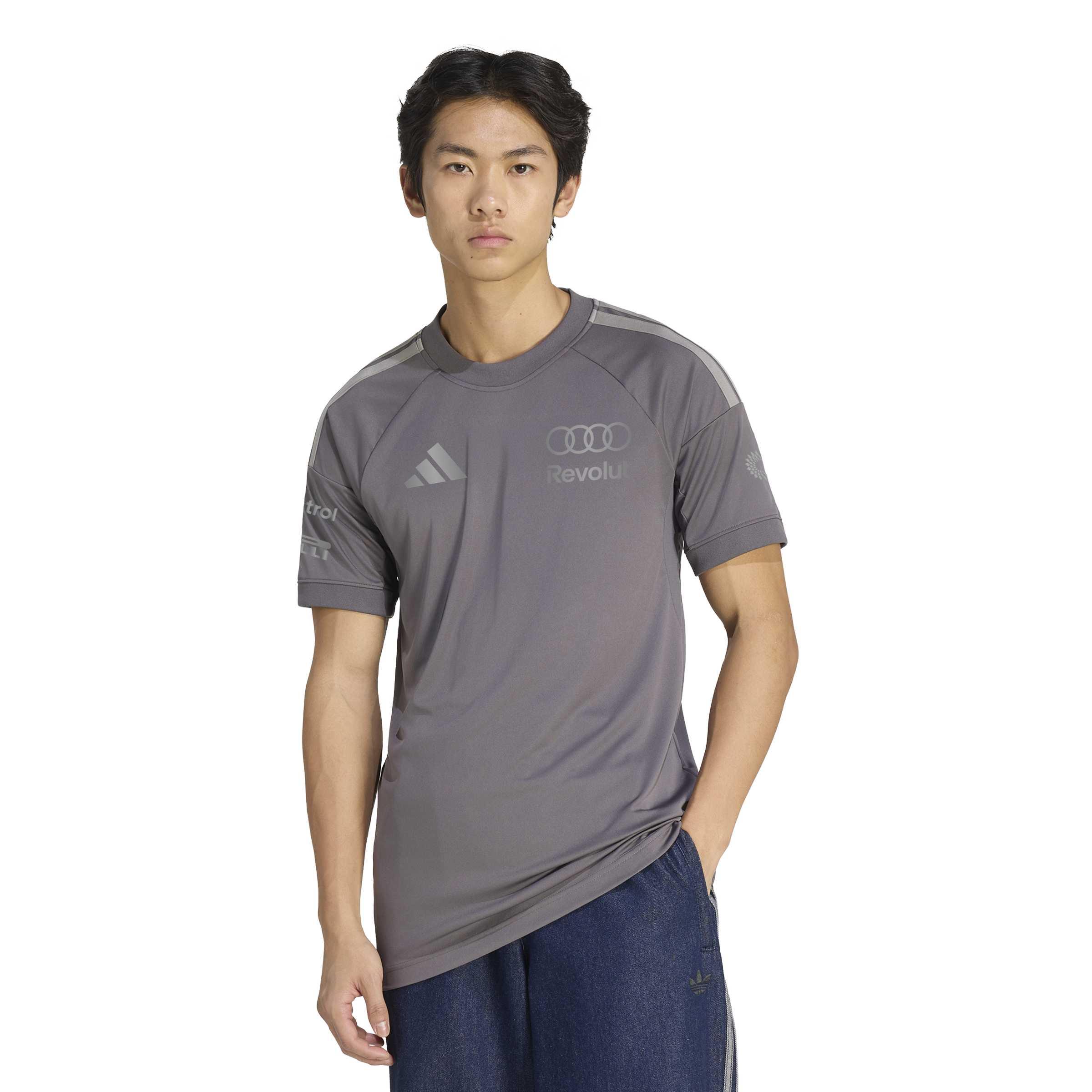 Original Audi Formel 1 Fan Fahrertrikot-Replika Herren, grau - 313260210-Konfig