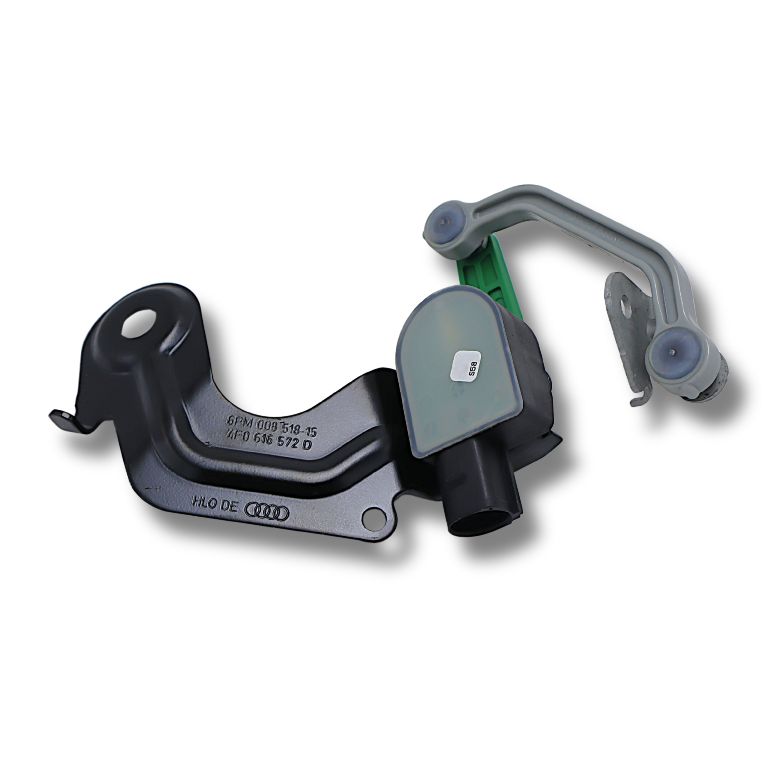 Original Audi A6 Niveausensor mit Gestänge rechts hinten Leuchtweitenregelung 4F0616572D