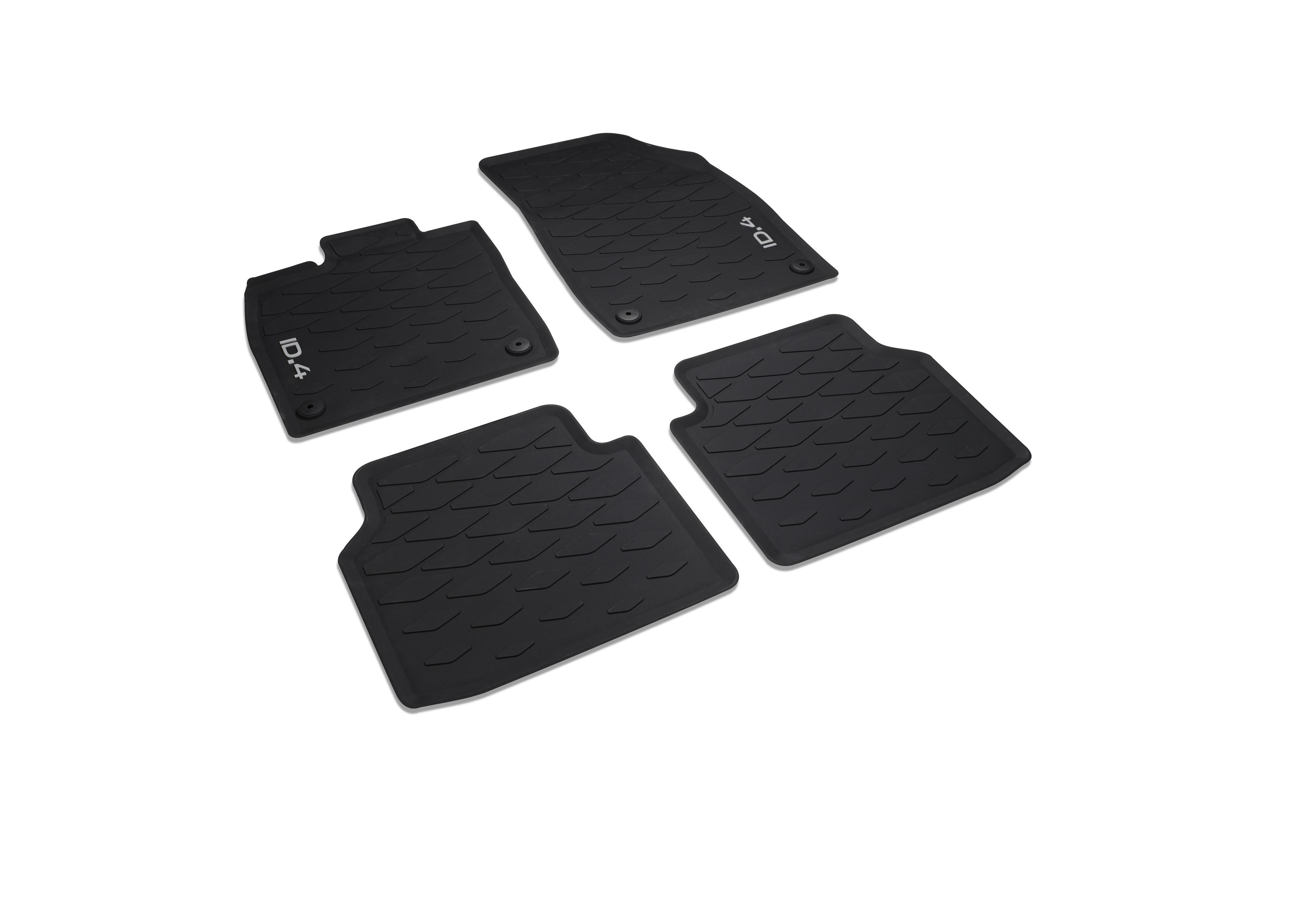 Original ID.4 Allwetterfußmatten vorne und hinten
