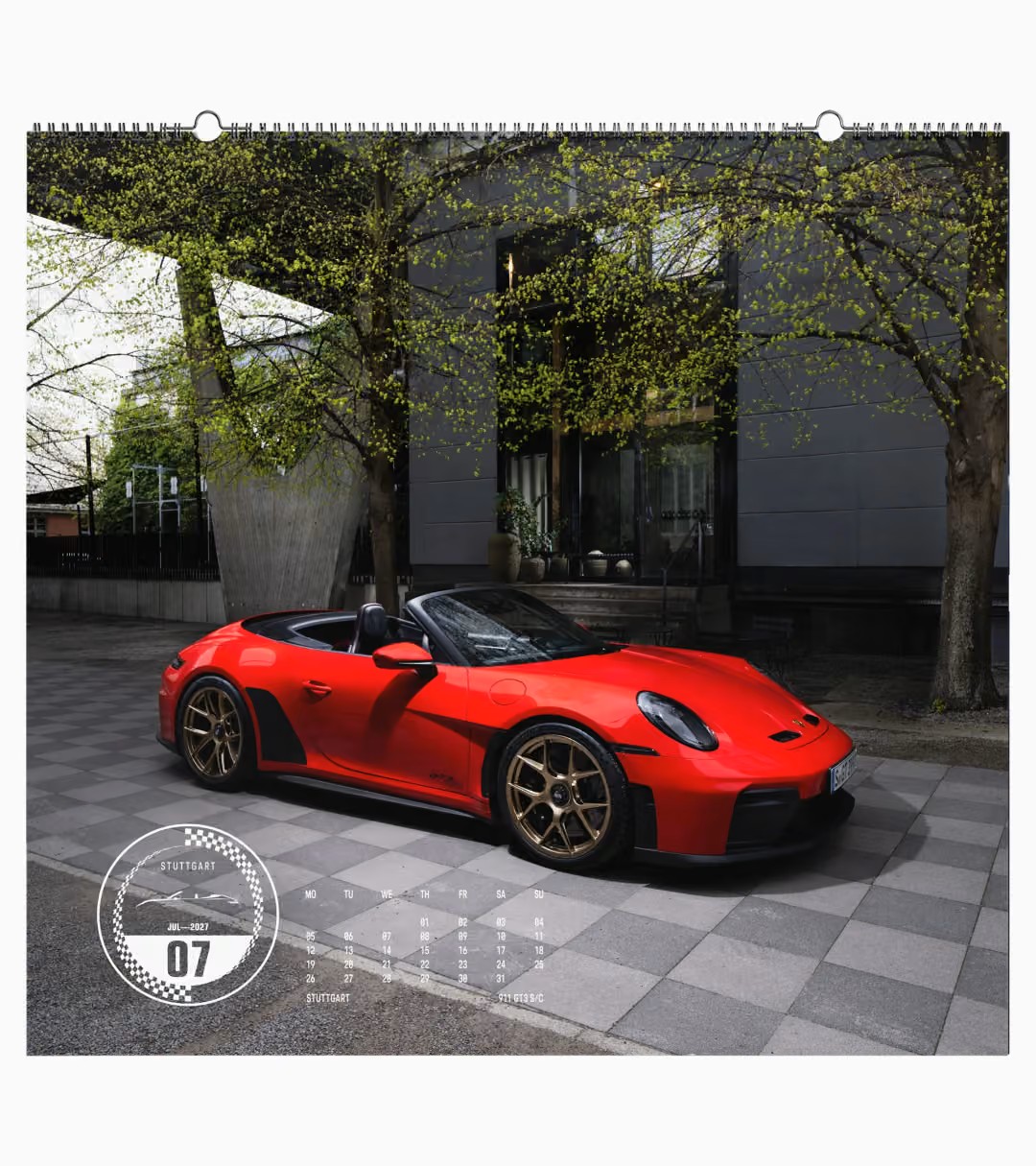 Original Porsche Kalender 2027, mehrfarbig - WAP09200126KAL