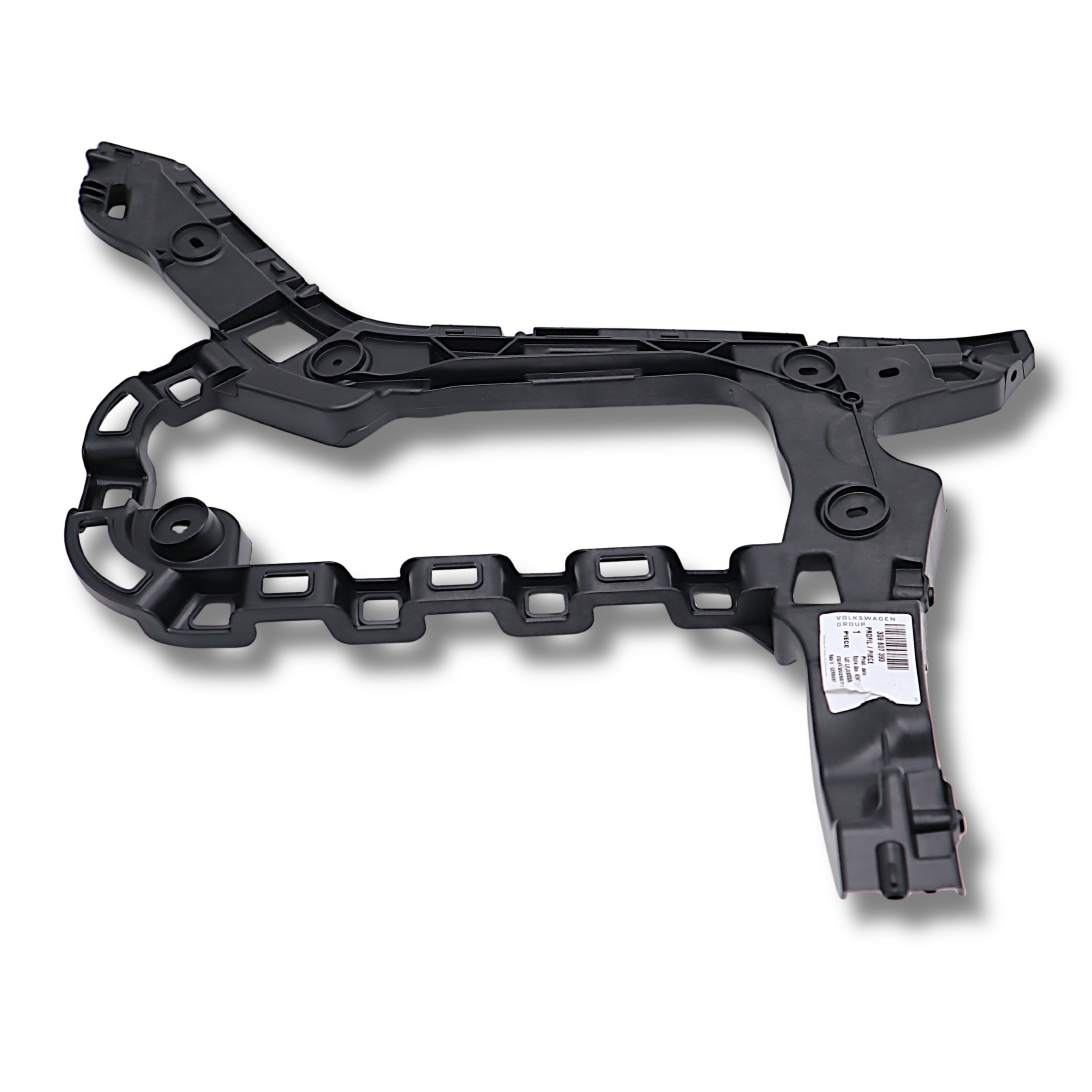 Original Volkswagen Führungsprofil links außen hinten Stoßfänger 3G9807393