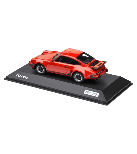 Original Porsche 911 Turbo 3.0 Ltd. Modellauto, rot - WAP0201620RTRB