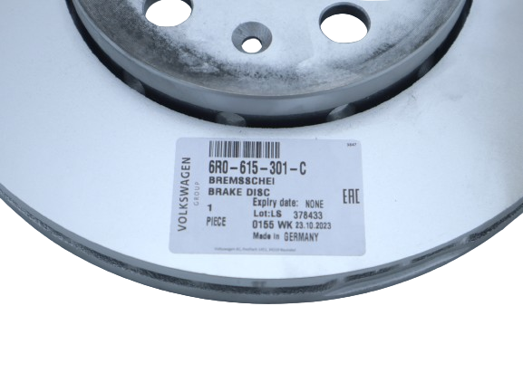 Original Bremsscheiben "SET" Audi A1 A3 VW Polo Golf SEAT Ibiza Leon Skoda Fabia Bremsscheiben Vorderachse 256x22mm