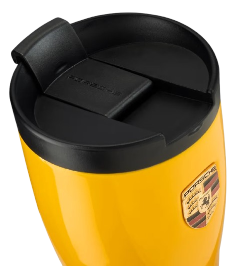 Original Porsche Thermobecher - AHEAD, gelb - WAP05063126AHD