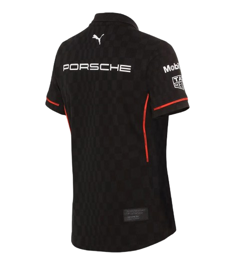 Original Porsche Motorsport Replika Polo-Shirt, Damen, schwarz - WAP434-Konfig