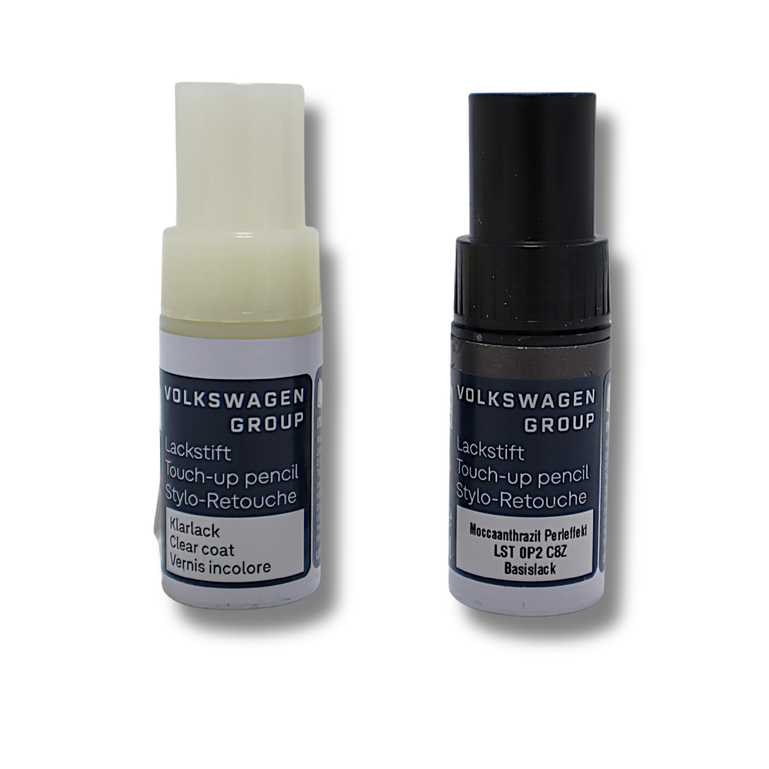 Original Audi VW SEAT Skoda Lackstiftset LC8Z moccaanthrazit-perleffekt  - LST0P2C8Z