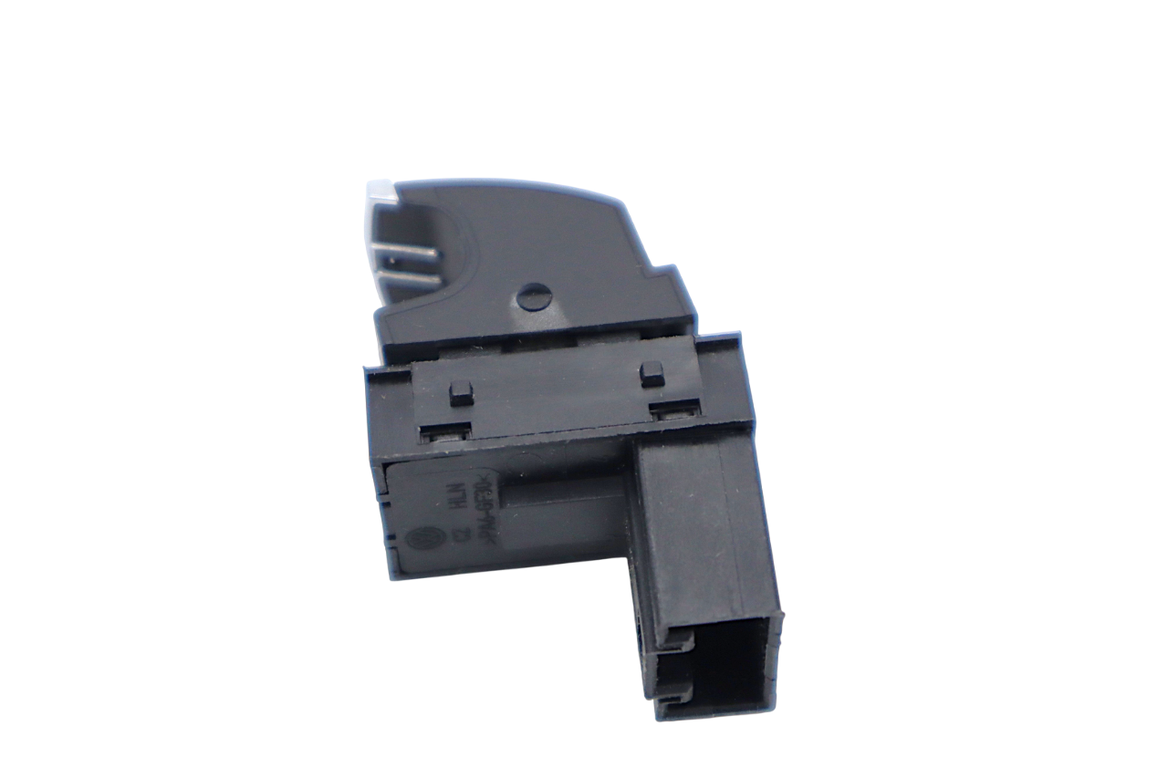 Original VW Golf Sharan Seat Alhambra Schalter für elektrischen Fensterheber schwarz/chrom Beifahrerseite vorn/hinten