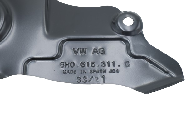 Original VW Audi SEAT Skoda Deckblech Bremse Vorderachse links Ankerblech