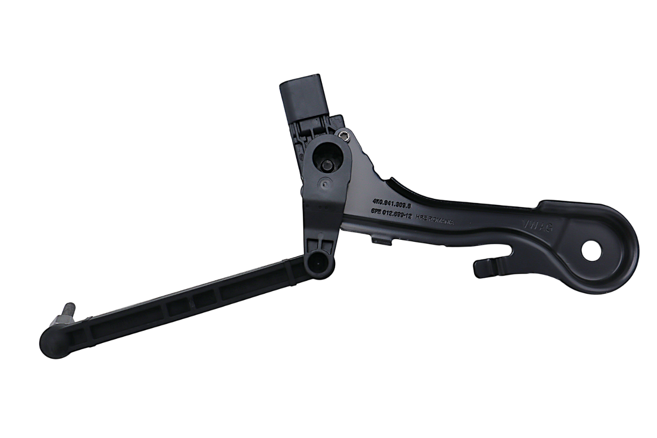 Original Audi A6 A7 Niveausensor mit Gestänge links hinten Leuchtweitenregelung