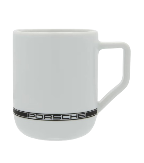 Original Porsche Cup Tasse Schriftzug, weiß - WAP05015126CUP