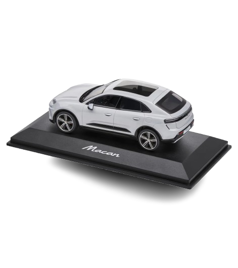 Original Porsche Macan Turbo Modellauto 1:43, silber - WAP0200700RMAT