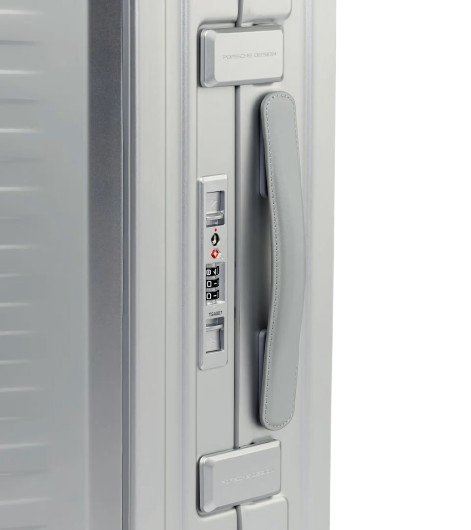 Original Porsche Business Hardcase Trolley Koffer S Aluminium, silber - WAP0350320SALU