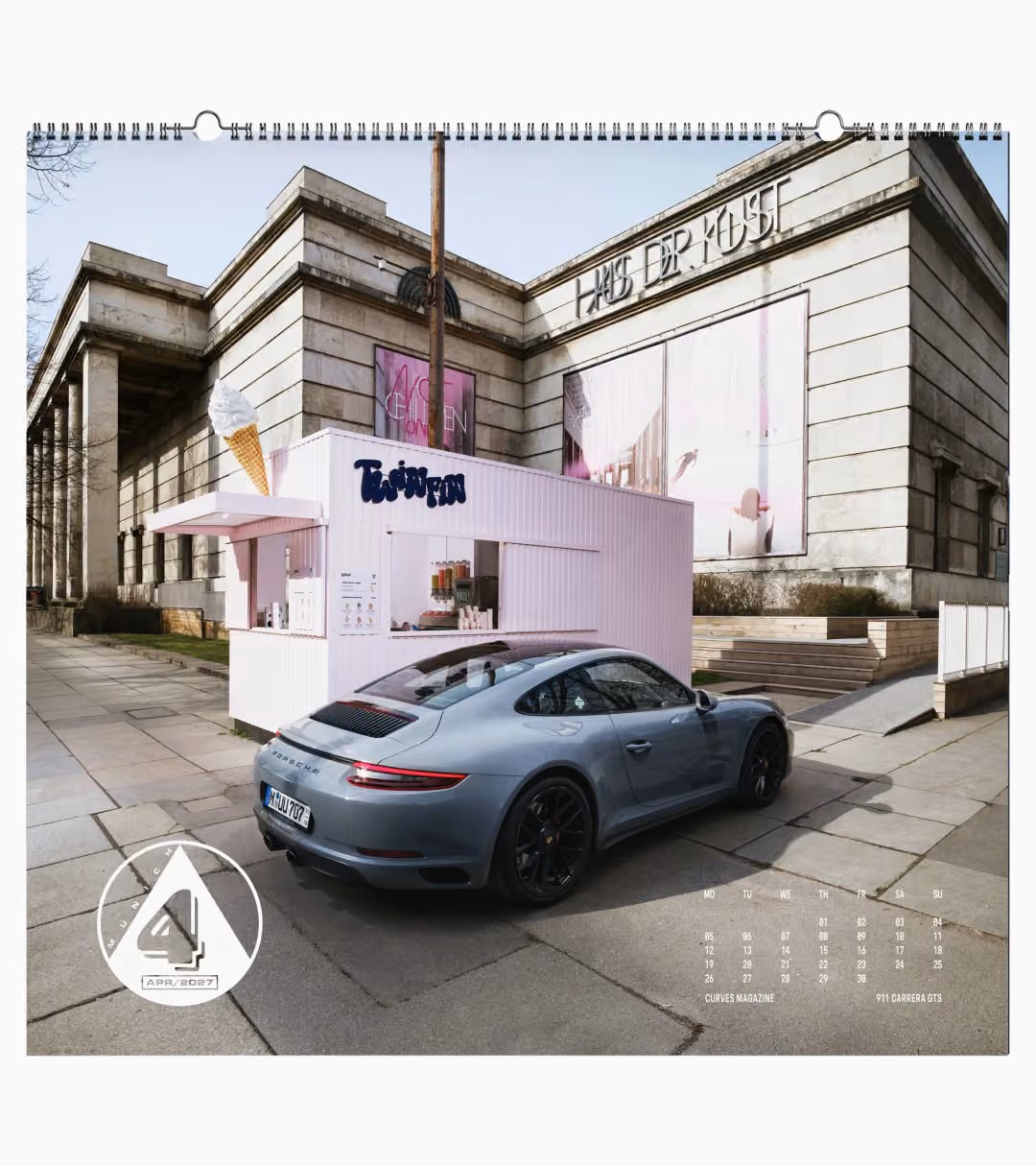 Original Porsche Kalender 2027, mehrfarbig - WAP09200126KAL