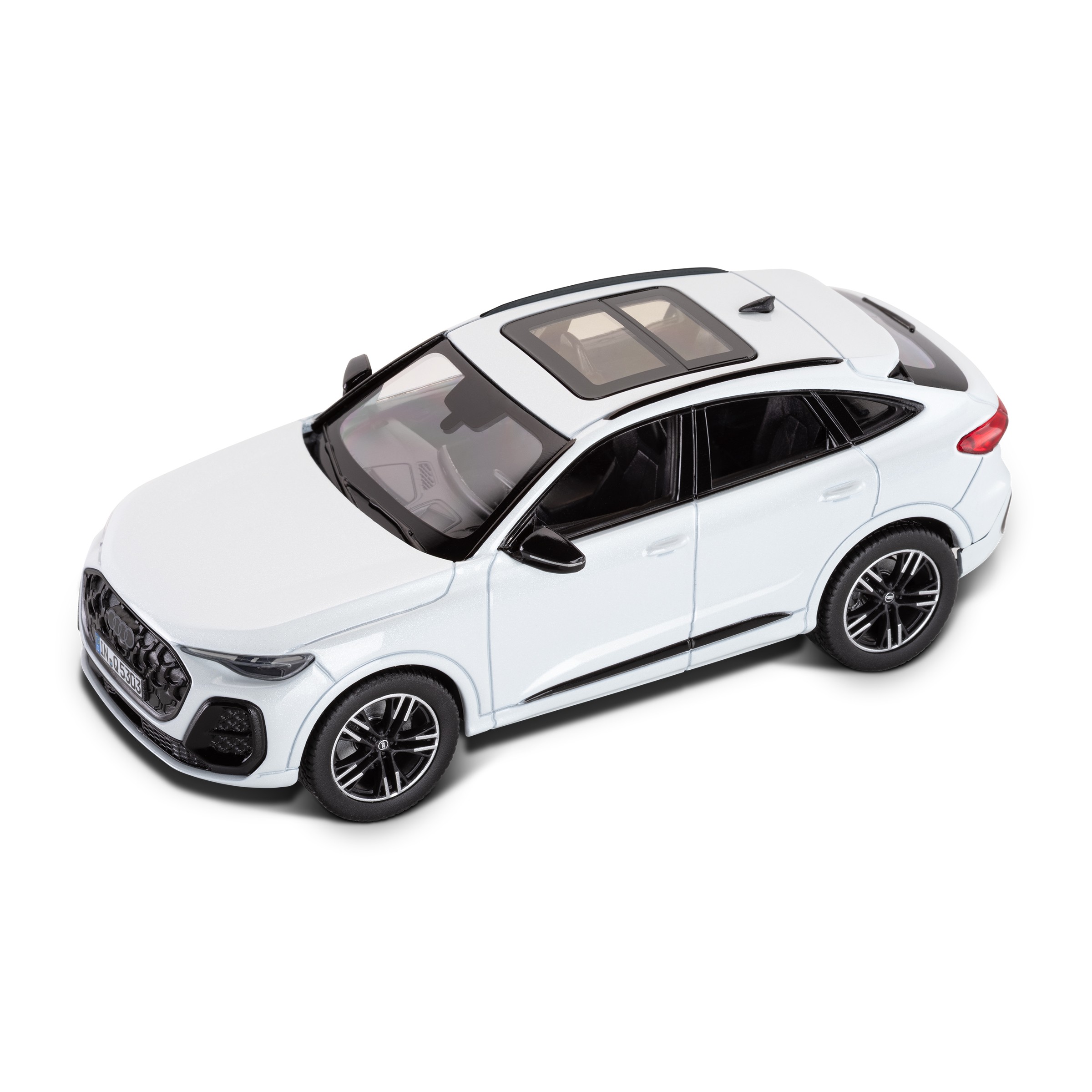 Original Audi Q5 Sportback 1:43, Gletscherweiß