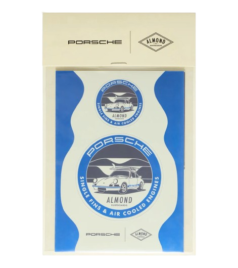 Original Porsche x Mandel Ltd. Sticker Set, mehrarbig - WAP0508030SALM