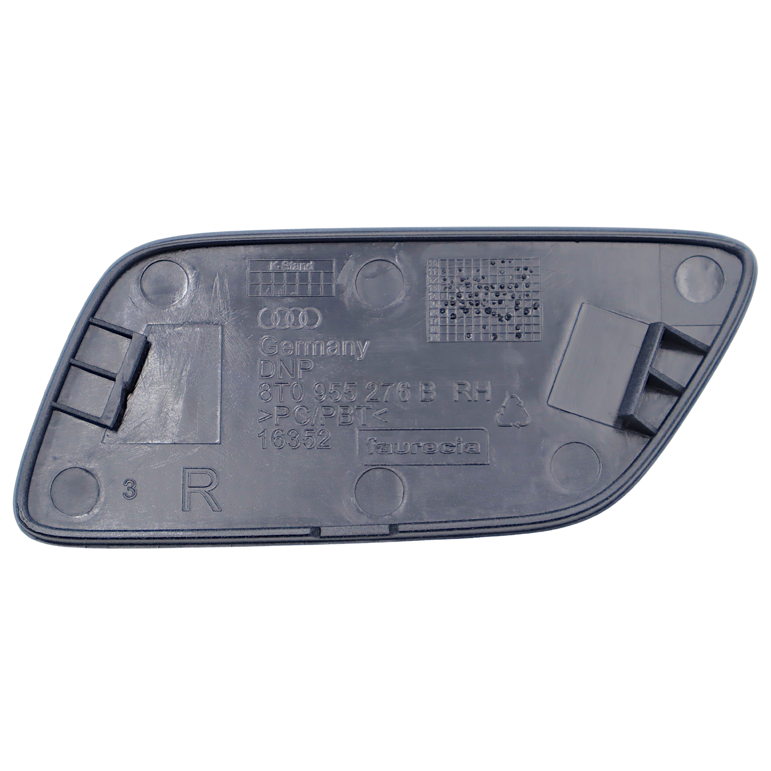 Original Audi A5 Coupe/Sportback A5 Cabrio Abdeckkappe Scheinwerferwaschanlage Stossfänger vorne rechts grundiert