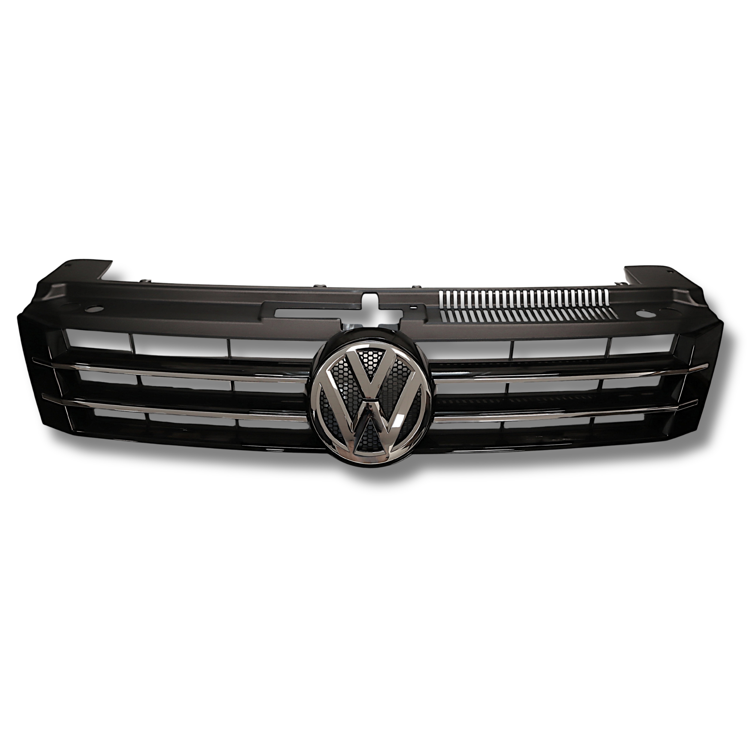 Original VW Sharan Kühlergrill, satinschwarz – 7N0853651D9B9