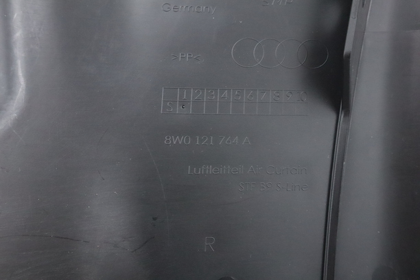 Original Audi A4 Luftführung Stoßfänger rechts