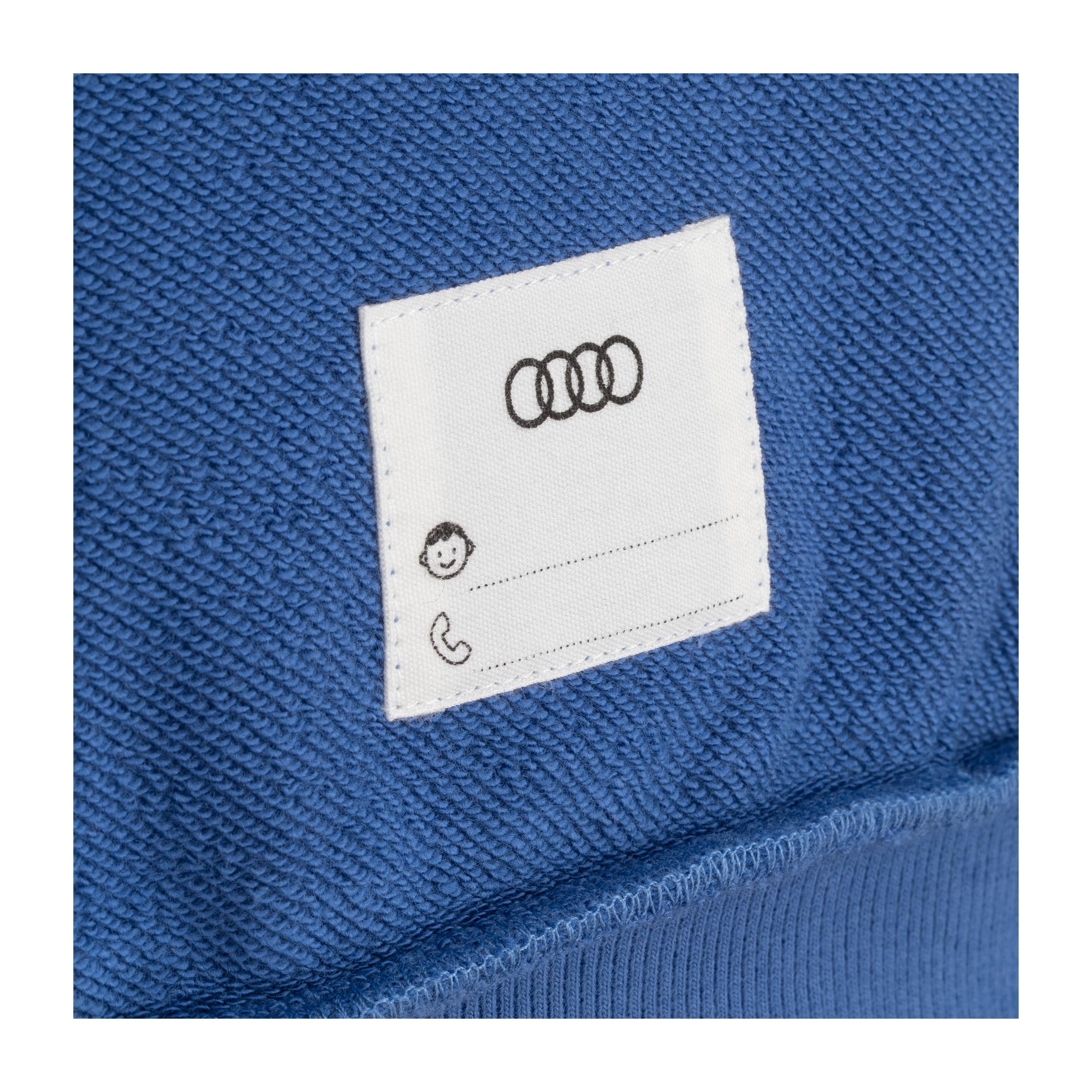 Original Audi Hoodie, Kinder, blau