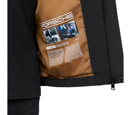 Original Porsche Martini Racing Windbreaker Jacke, Herren, schwarz - WAP411-Konfig