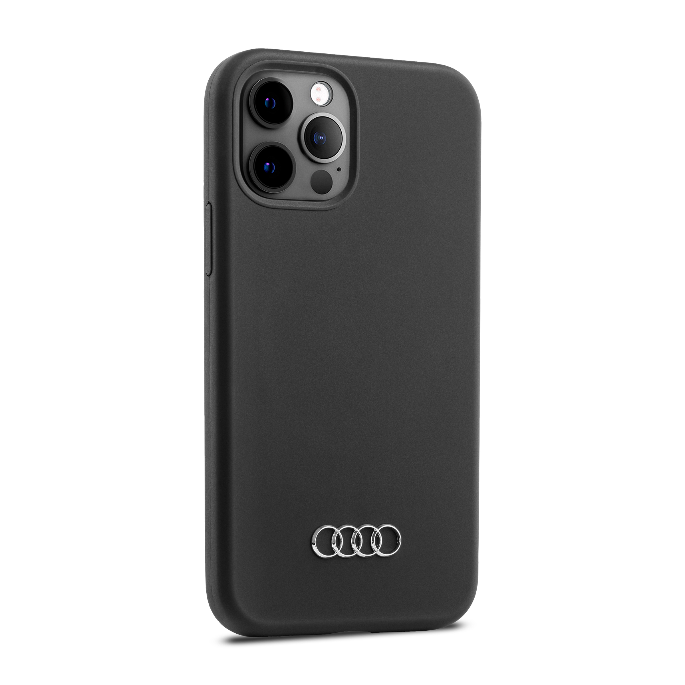 Original Audi Smartphonecase, iPhone12 12Pro, Handyhülle Schutzhülle Cover schwarz 