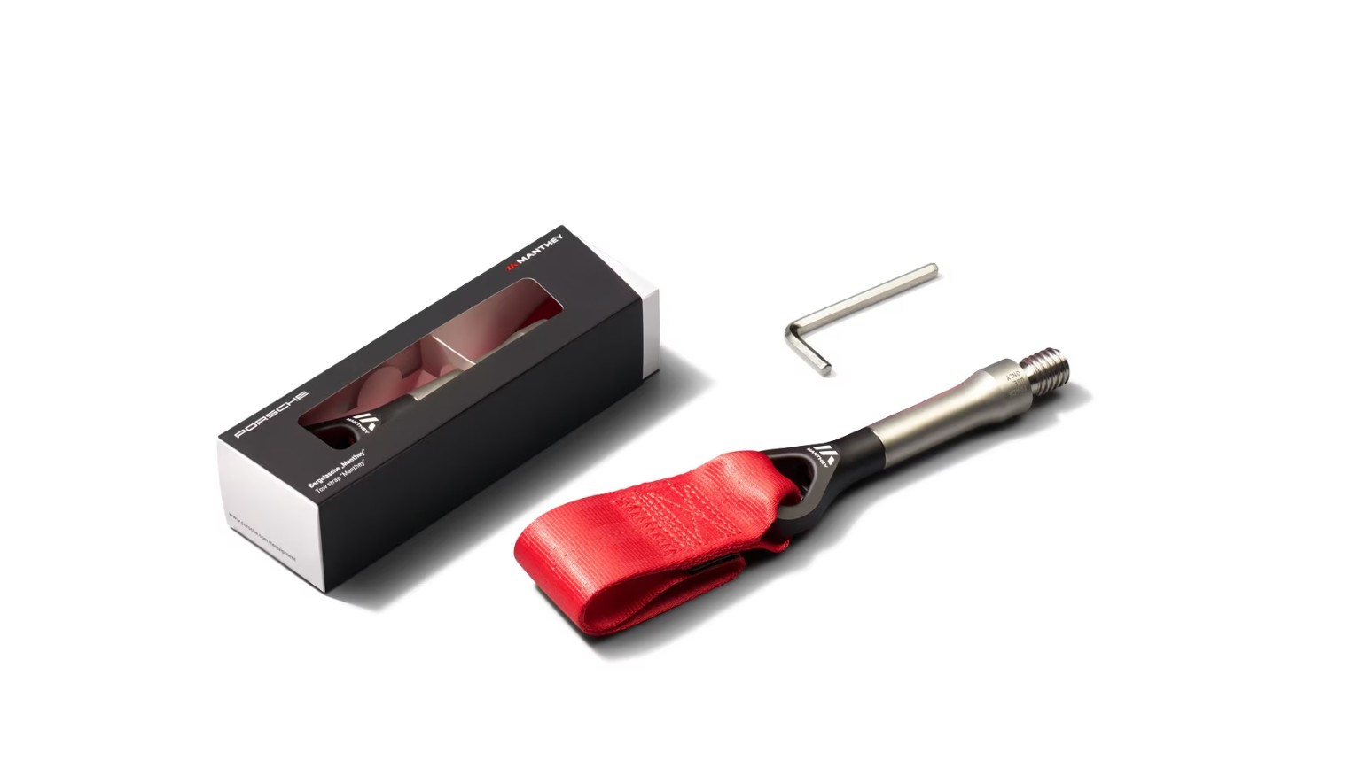 Original Porsche Bergelasche für 992 GT3 (verwendbar für Front und Heck)