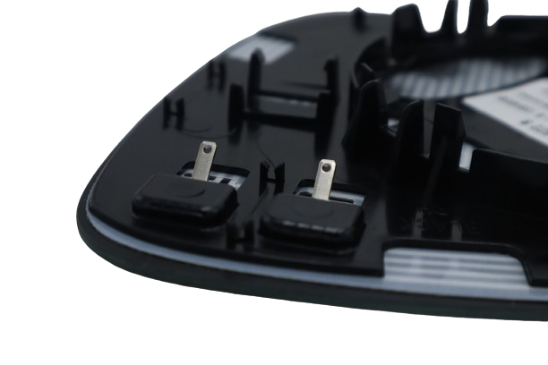 Original VW Touareg Spiegelglas rechts konvex mit Trägerplatte Außenspiegel