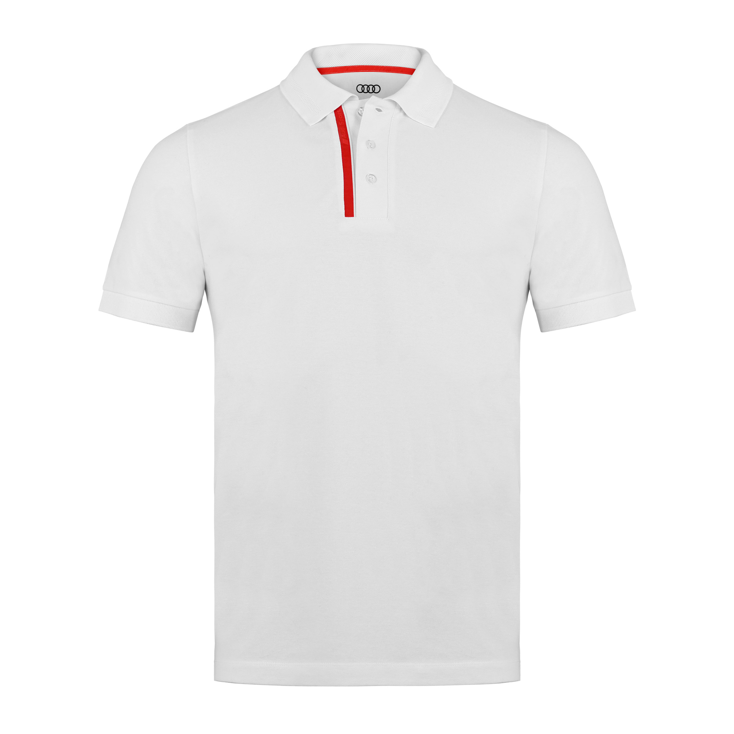 Original Audi Sport Poloshirt, Herren, weiß