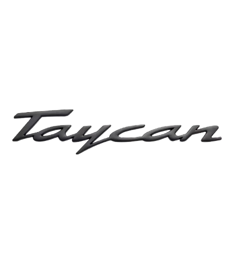 Original Porsche Zweiteiliges Magnet-Set Taycan Turbo, schwarz - WAP0502100RMST