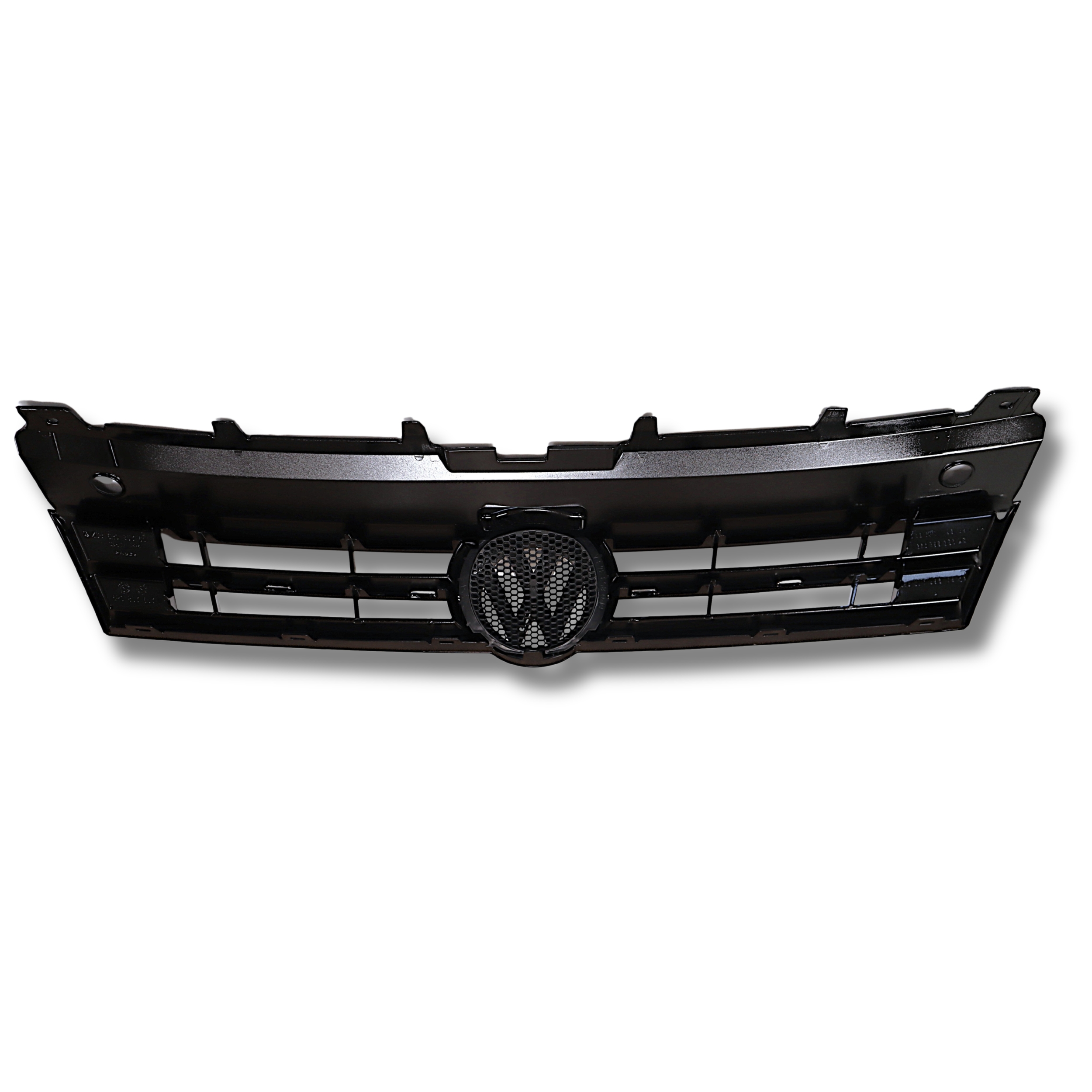 Original VW Kühlergrill, schwarz hochglänzend/chromglanz – 6R0853651TFOD