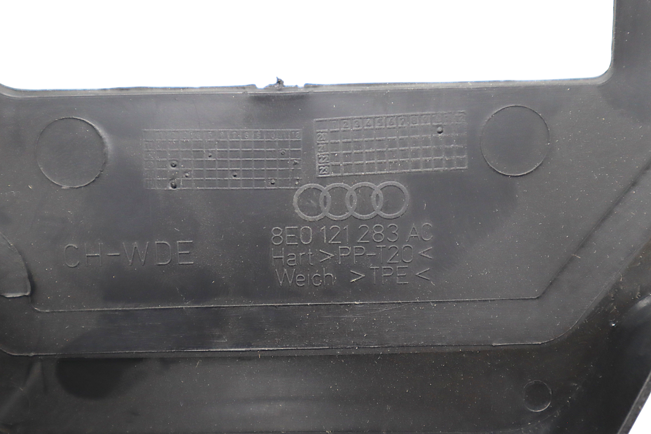 Original Audi A4 A4 Cabriolet S4 S4 Cabriolet Luftführung links