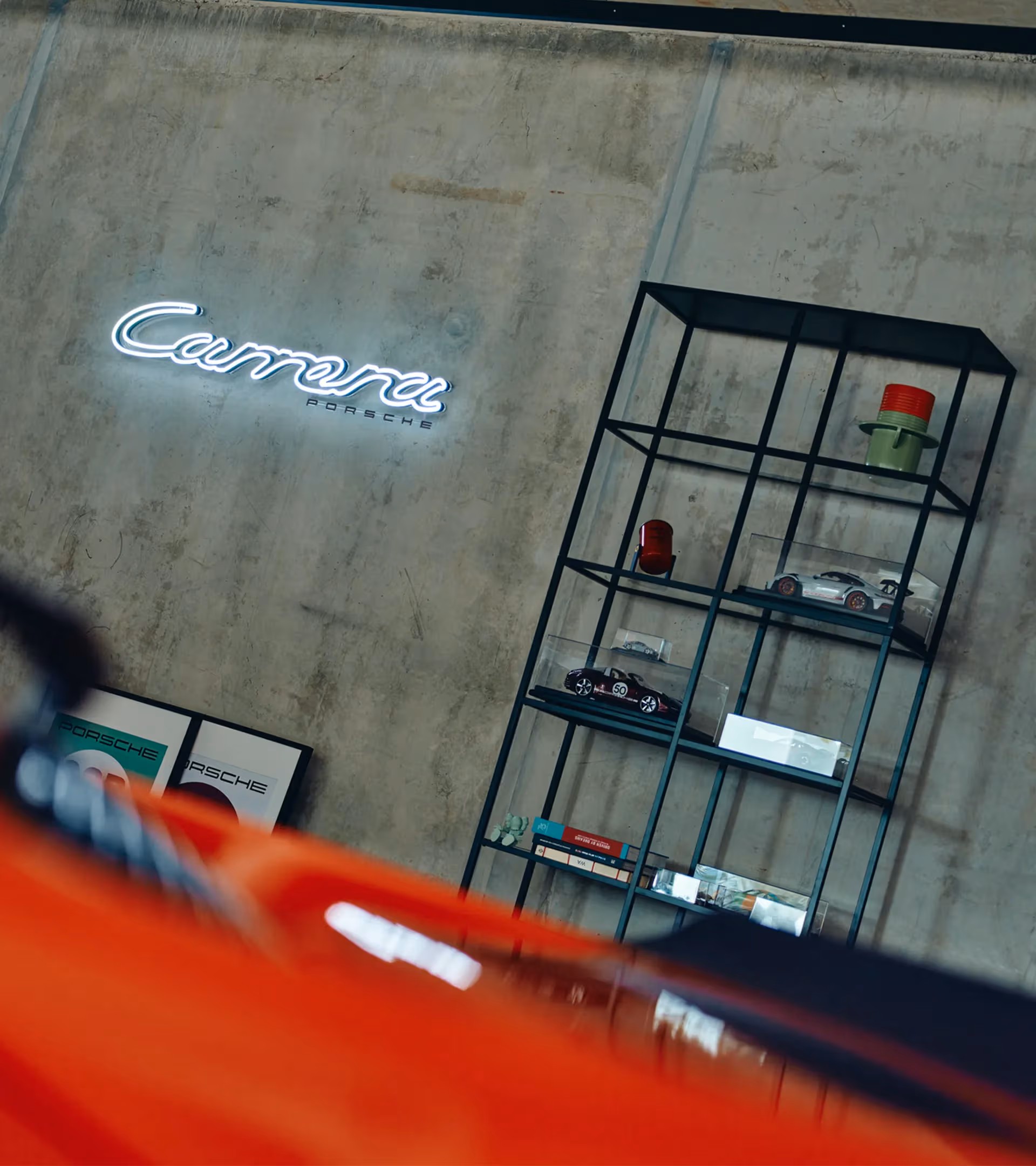 Original Porsche Carrera Leuchtschriftzug, Leuchtschild Ltd. - WAP0505400RCLS