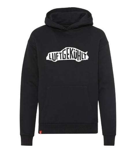 Original Porsche Luftgekühlt Hoodie, schwarz - WAP801-Konfig