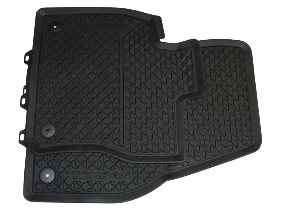 Original VW Touran Gummifußmatten Allwetterfußmatte vorne