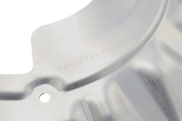 Original VW Touareg Deckblech Bremse Vorderachse links Ankerblech