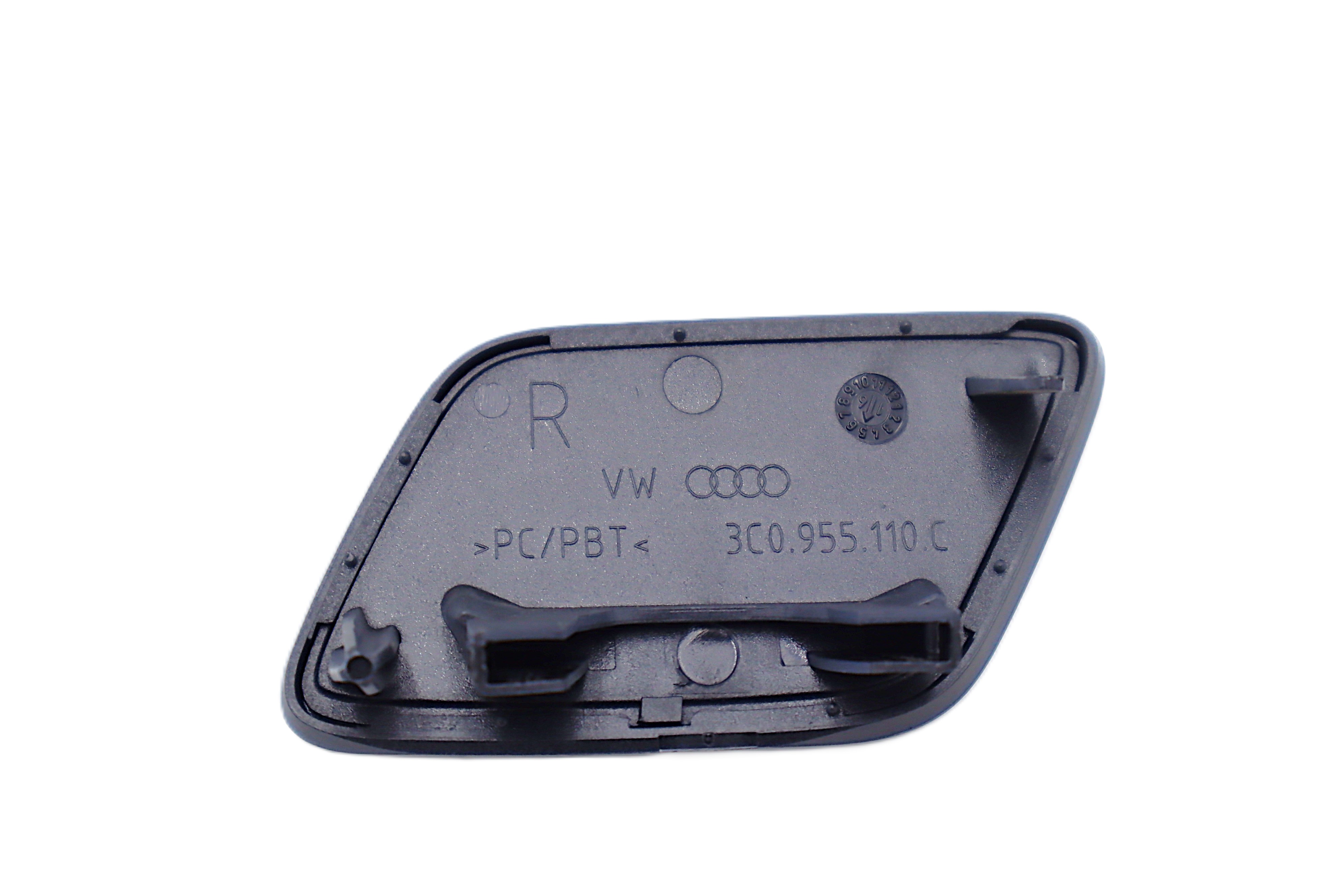 Original VW Passat Abdeckkappe Scheinwerferwaschanlage Kappe Stossfänger grundiert vorne rechts