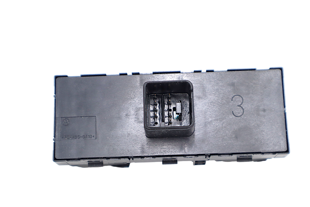 Original VW Jetta Tiguan Schalter für elektrischen Fensterheber Fahrerseite schwarz/chrom vorn & hinten