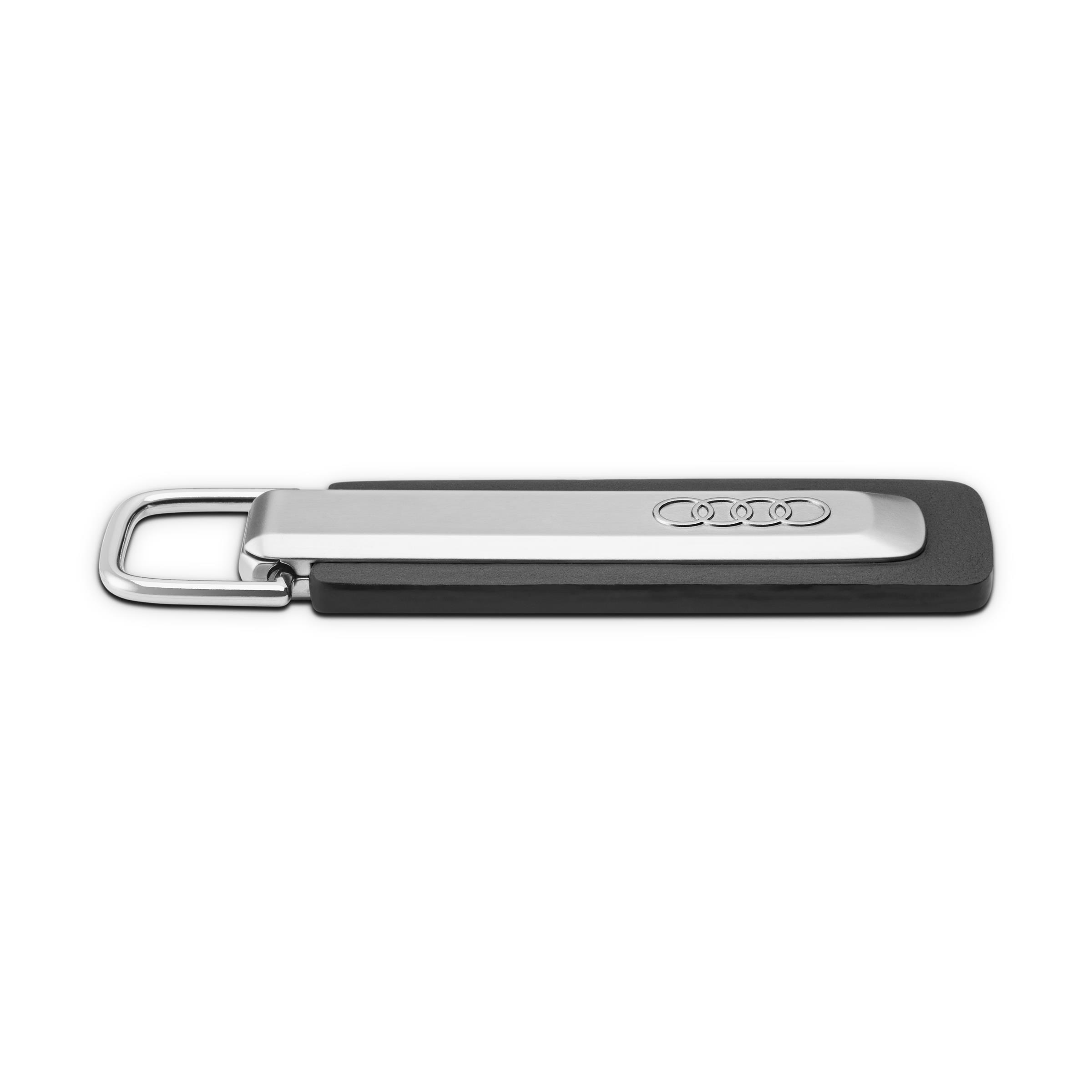 Original Audi Schlüsselanhänger A2 e-tron, silber /schwarz - 3182600100